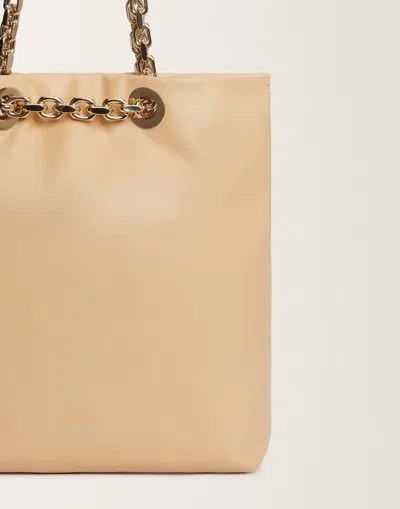 Fabiana Filippi Nappa Leather Eyelet Shopper