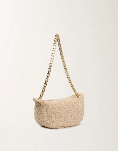 Fabiana Filippi Camel Eyelet Bag