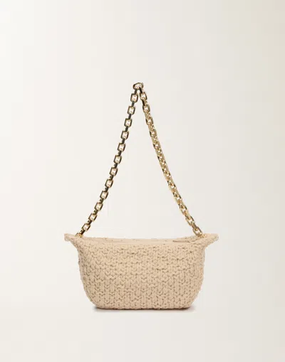 Fabiana Filippi Camel Eyelet Bag