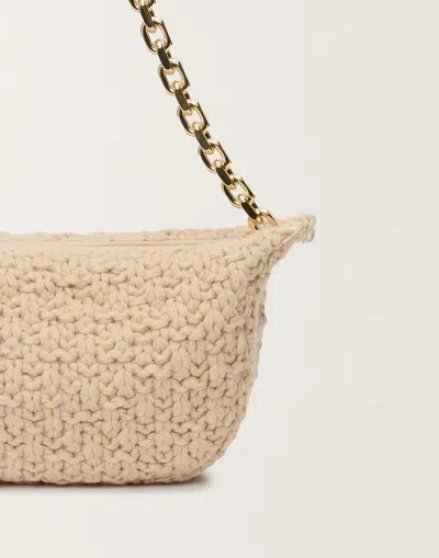 Fabiana Filippi Camel Eyelet Bag