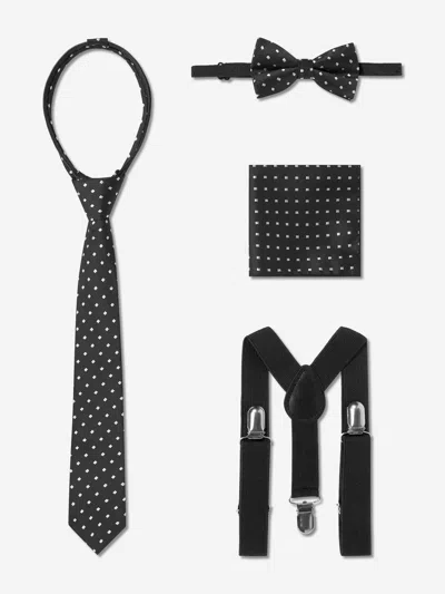 Suitlab Boys 7 Piece Suit Set In Black