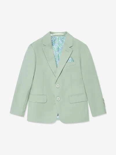 Suitlab Boys 7 Piece Suit Set In Green