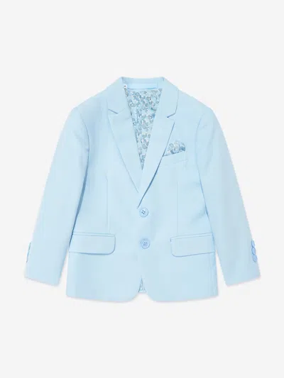 Suitlab Boys 7 Piece Suit Set In Blue