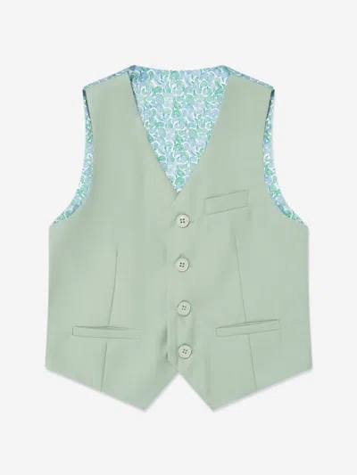 Suitlab Boys 7 Piece Suit Set In Green