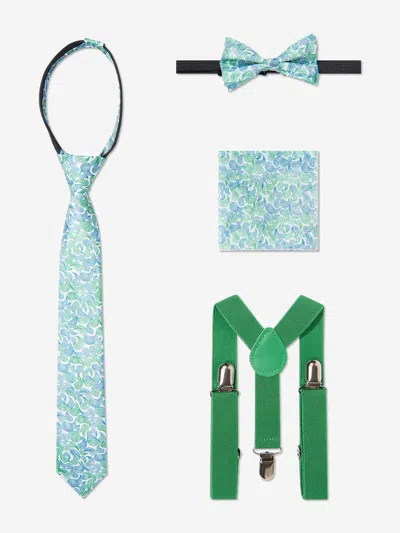 Suitlab Boys 7 Piece Suit Set In Green