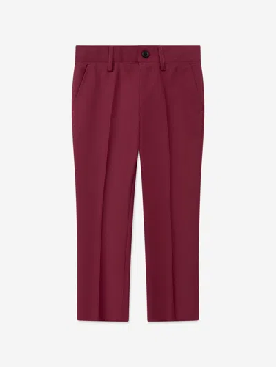 Suitlab Boys 7 Piece Suit Set In Red