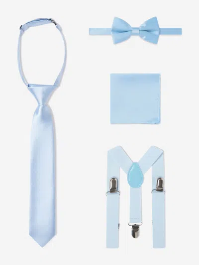 Suitlab Boys 7 Piece Suit Set In Blue