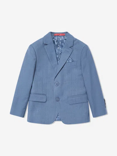 Suitlab Boys 7 Piece Suit Set In Blue