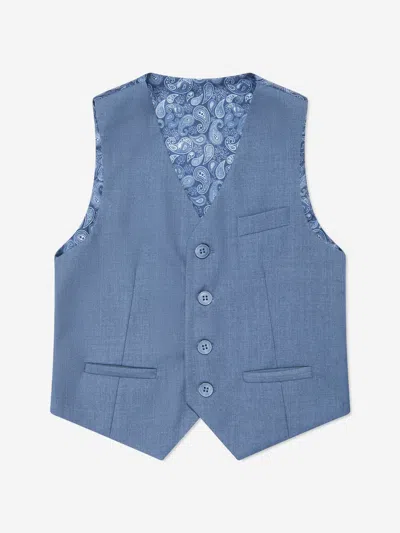 Suitlab Boys 7 Piece Suit Set In Blue
