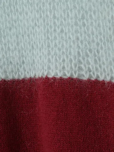 Undercover Mohair-blend Striped Sweater In Multi