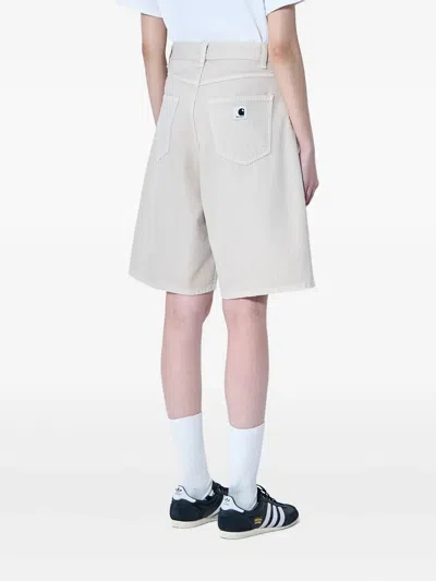 Carhartt Five-pockets Shorts In Gray