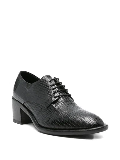 King Tartufoli 55mm Lace-up Block-heel Derby Shoes