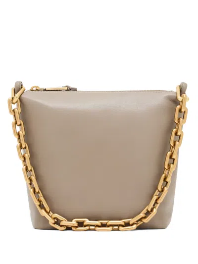 Emporio Armani Small Hobo Leather Shoulder Bag