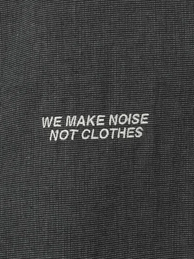 Undercover Patch-detail Button-up Shirt In Gray