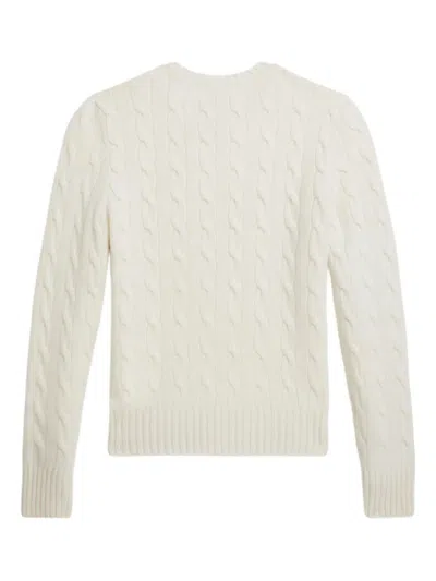 Polo Ralph Lauren Cable-knit Pullover In White