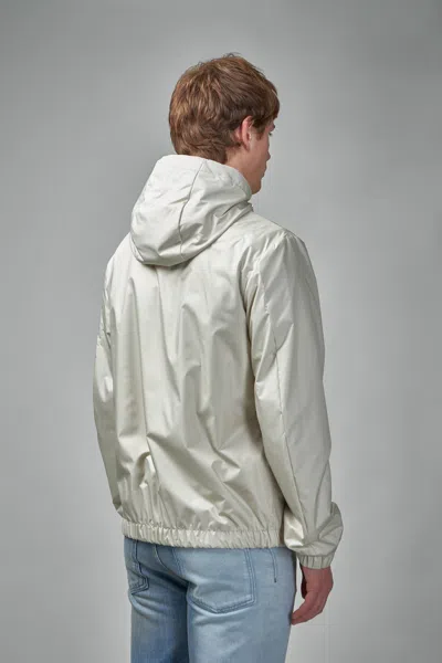 Moncler Domene Hooded Jacket In Gray