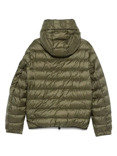 Moncler Down Jacket With Quilted Design And Hood