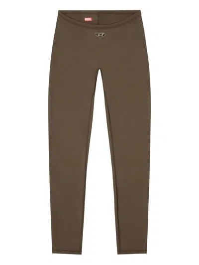 Diesel Olive Green 'mina-utlt' Leggings