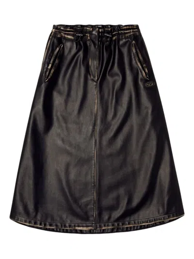 Diesel 'o-blivion' Midi Skirt