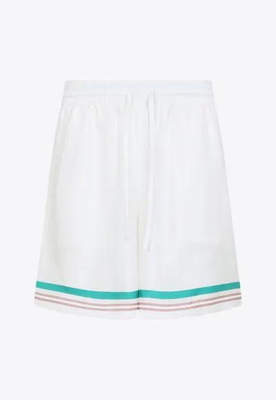 Casablanca Casa Way Drawstring-waist Track Shorts