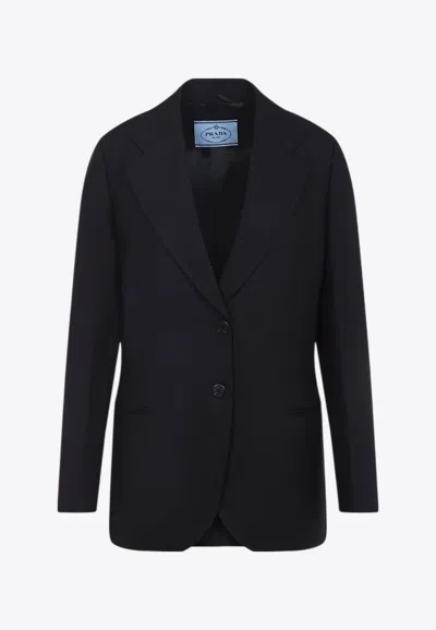 Prada Single-breasted Wool Blazer