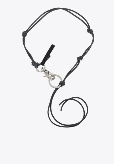 Our Legacy Ladon Leather Key Ring