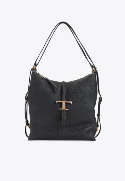 Tod's Tse Grained Leather Shoulder Bag