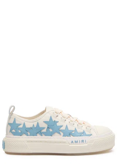 Amiri Stars Court Leather Sneakers