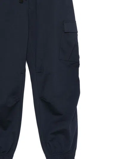 Dolce & Gabbana Drawstring Casual Pants In Blue