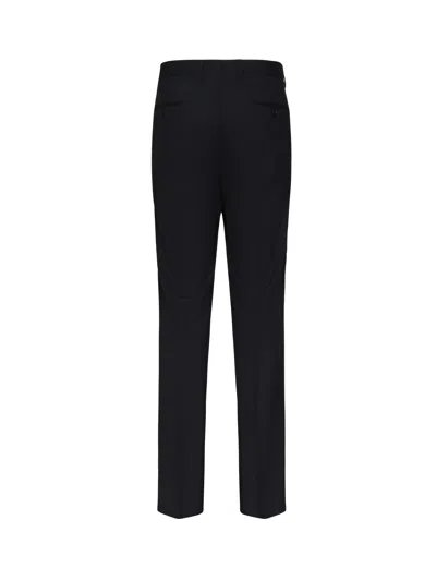 Dolce & Gabbana Tailored Trousers In Virgin Wool In Black