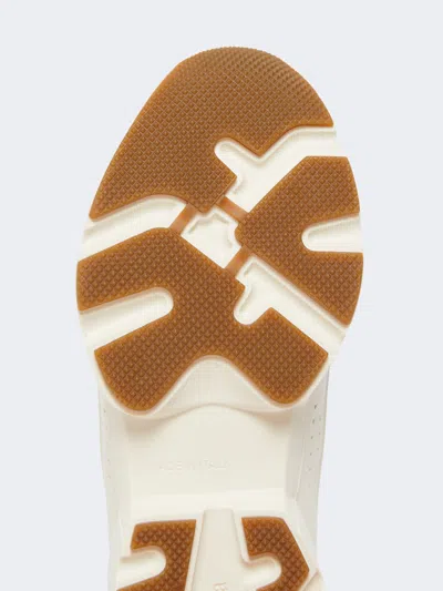 Max Mara Running Shoes In Technical Fabric And Leather