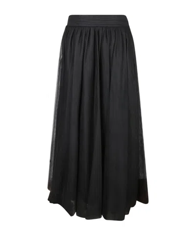 Fabiana Filippi Tulle Skirt In Black