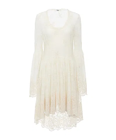 Chloé Crew Neck Mini Dress