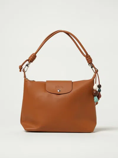 Longchamp Shoulder Bag  Woman Color Leather