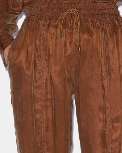 Isabel Marant Étoile Zaylee Trousers In Brown