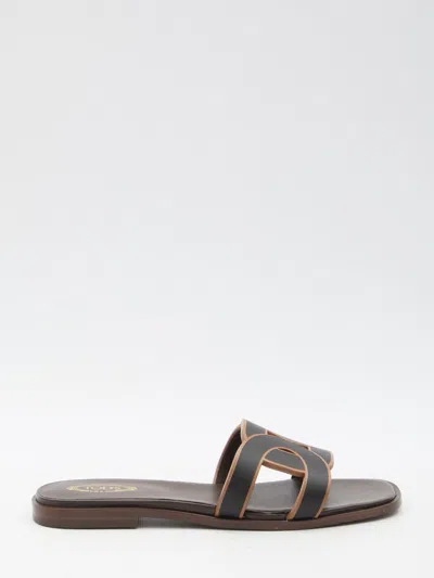 Tod's Leather Sandals