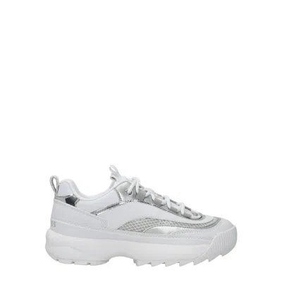 Guess White Polyethylene Sneakers