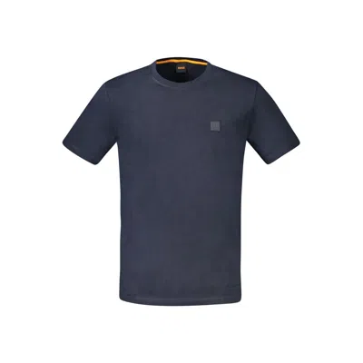 Hugo Boss T-shirt Boss Men Color Blue In Blue