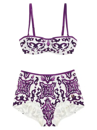 Dolce & Gabbana 'maiolica' Print Bikini