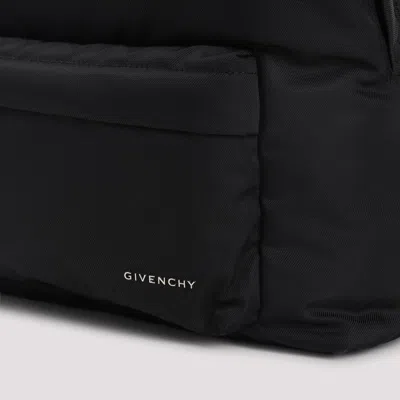 Givenchy Rounded Silhouette Backpack With Subtle Logo Detail In Black