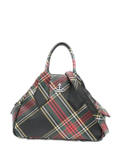 Vivienne Westwood Borsa A Mano Yasmine Piccola In Similpelle Stampata Donna In Multi