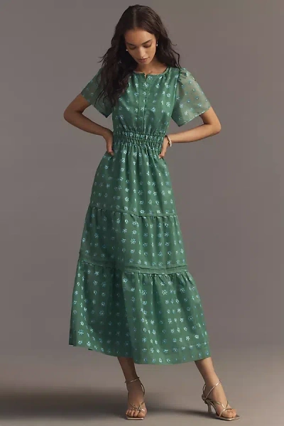 The Somerset Collection By Anthropologie The Somerset Maxi Dress: Jacquard Edition