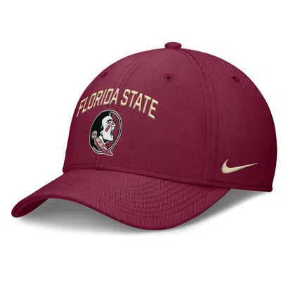 Nike Florida State On-field Rise Swoosh  Men's Dri-fit College Hat