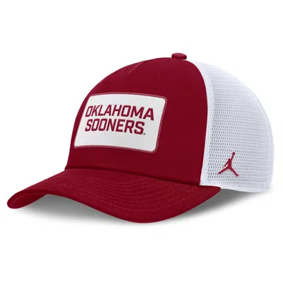Jordan Oklahoma On-field Rise Nike Men's  Brand College Trucker Adjustable Hat