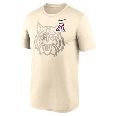 Nike Natural Arizona Wildcats Campus Shadow Legend Performance T-shirt In Nude
