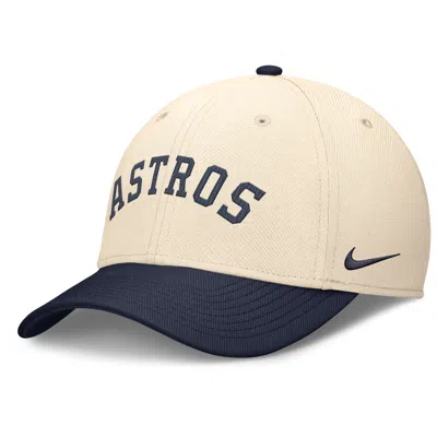 Nike Houston Astros Statement Rise Swoosh  Men's Dri-fit Mlb Hat
