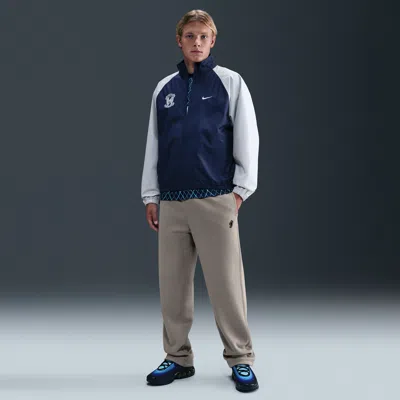 Nike Men's Club Fleece Bungee Pants In Gray