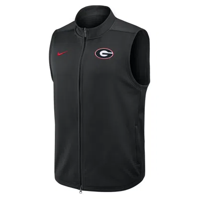 Nike Black Oregon Ducks Primetime Victory Performance Full-zip Vest In Black