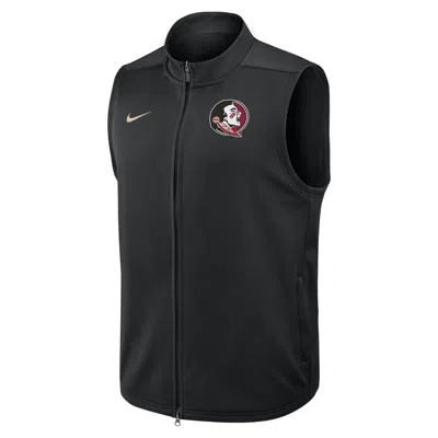 Nike Black Oregon Ducks Primetime Victory Performance Full-zip Vest In Black