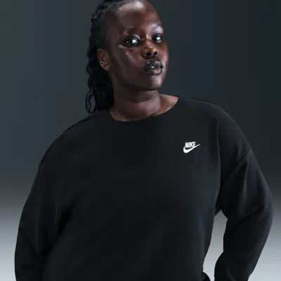 Nike Women's  Sportswear Club Fleece Loose Crew-neck Sweatshirt (plus Size)